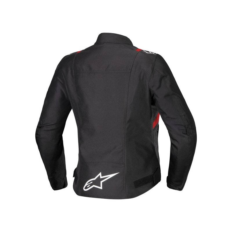 Alpinestars Stella T-SPS 2 Waterdicht Zwart-Wit-Fluorrood Motorjack voor dames