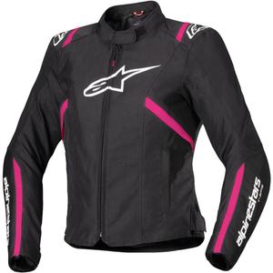 Alpinestars Stella T-SPS 2 Waterdicht Zwart, Wit en Roze Motorjack voor dames