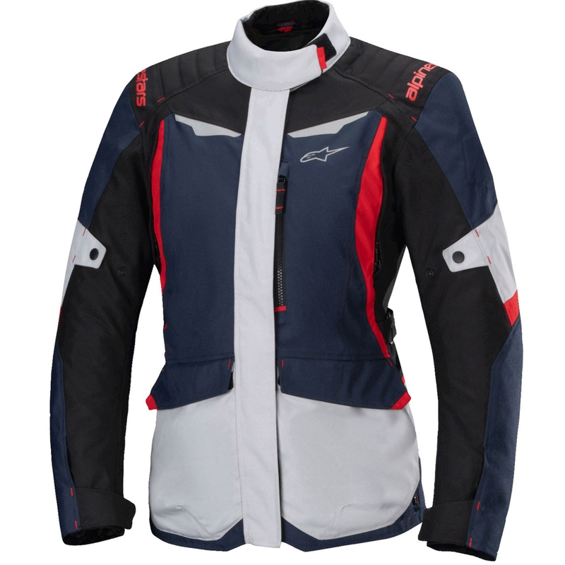 Alpinestars Stella ST-1 Waterdichte Dames Motorjas Blauw-Zwart-Rood