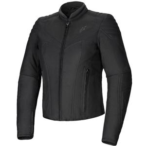 Alpinestars Stella Isla waterafstotend zwart motorjack voor dames