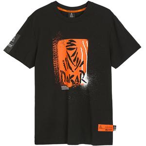 T-shirt DAKAR DES 0624 zwart