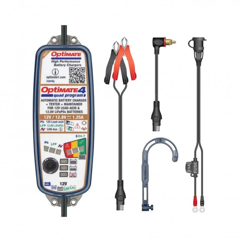 Batterijlader OPTIMATE 4 QUAD TM630-PR