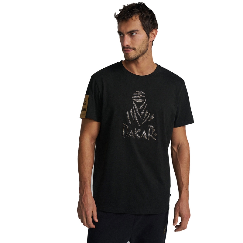 T-shirt DAKAR VIP CR 2 zwart