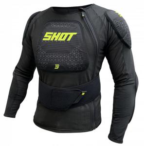 Baby Shot Airlight Lichaamsbeschermer Zwart-Fluo Geel