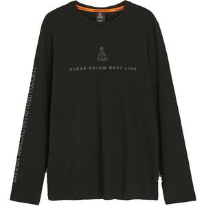 T-shirt DAKAR LG 0124 zwart