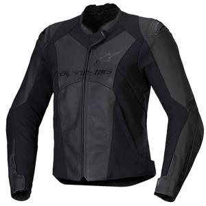 Alpinestars Stella Faster 3 zwart leren motorjack voor dames