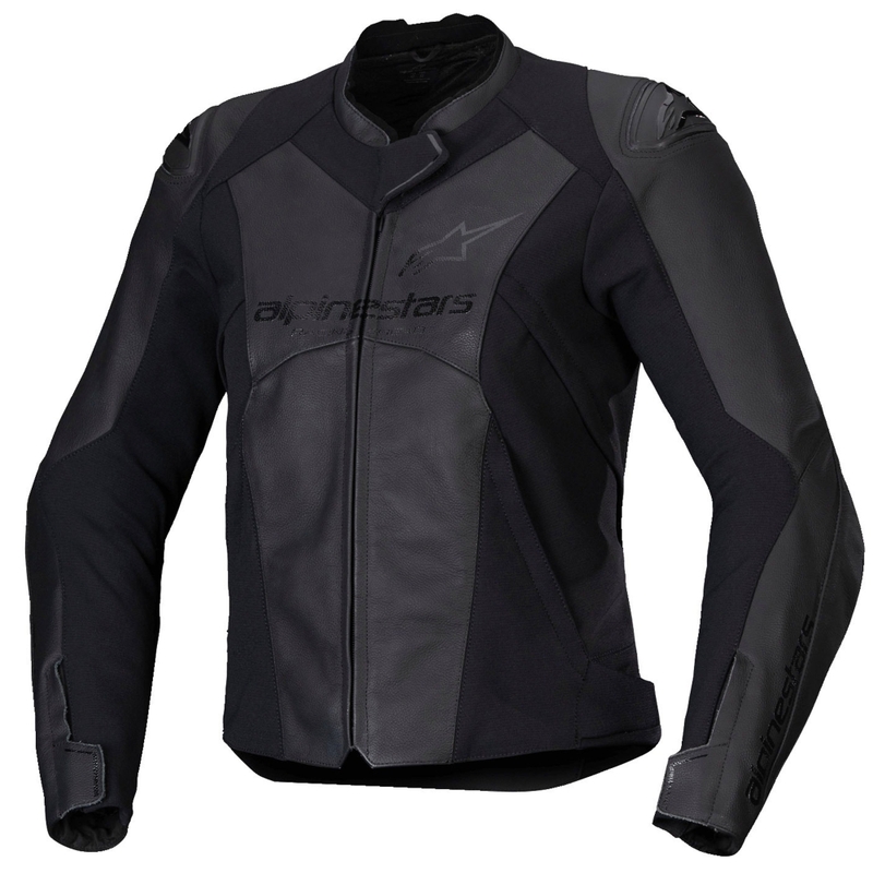 Alpinestars Stella Faster 3 zwart leren motorjack voor dames
