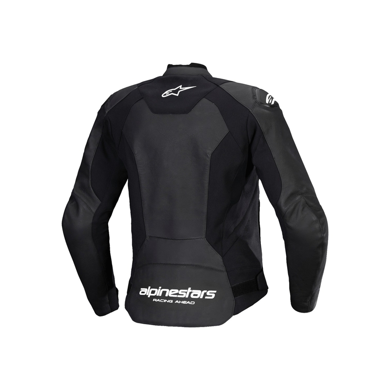 Alpinestars Stella Faster 3 Leren Motorjack Zwart Wit voor dames