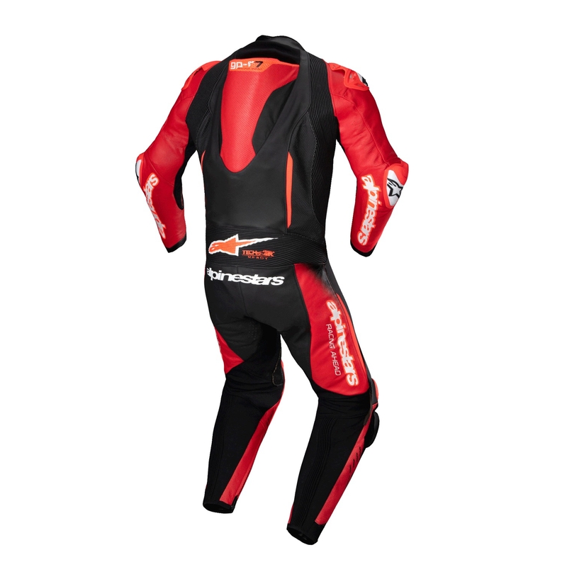 Alpinestars GP-R7 Tech-Air klaar/compatibel zwart/rood eendelig lederen pak