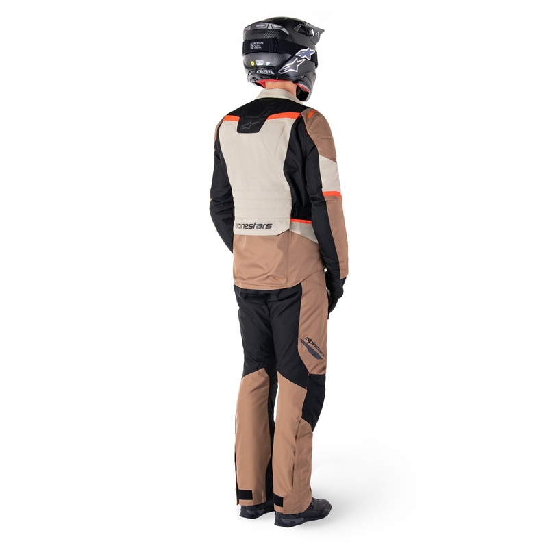 Alpinestars ST-1 Waterdichte khaki-sand-zwart-fluorode motorbroek