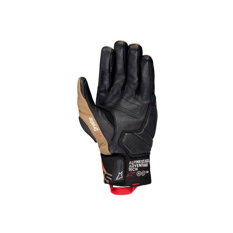 Alpinestars Belize 3 Drystar zwart en bruin Motorhandschoenen