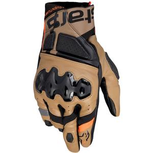 Alpinestars Belize 3 Drystar zwart en bruin Motorhandschoenen