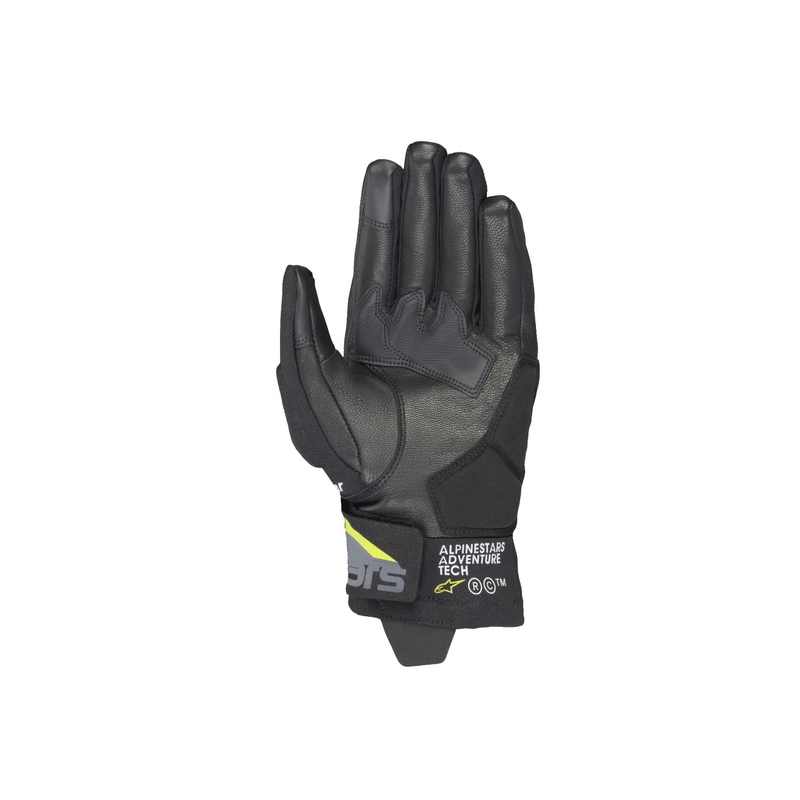 Alpinestars Corozal 3 Drystar Zwart-Grijs-Geel Motorhandschoen
