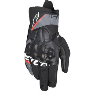 Alpinestars Corozal 3 Drystar zwart-grijs-fluorode Motorhandschoen