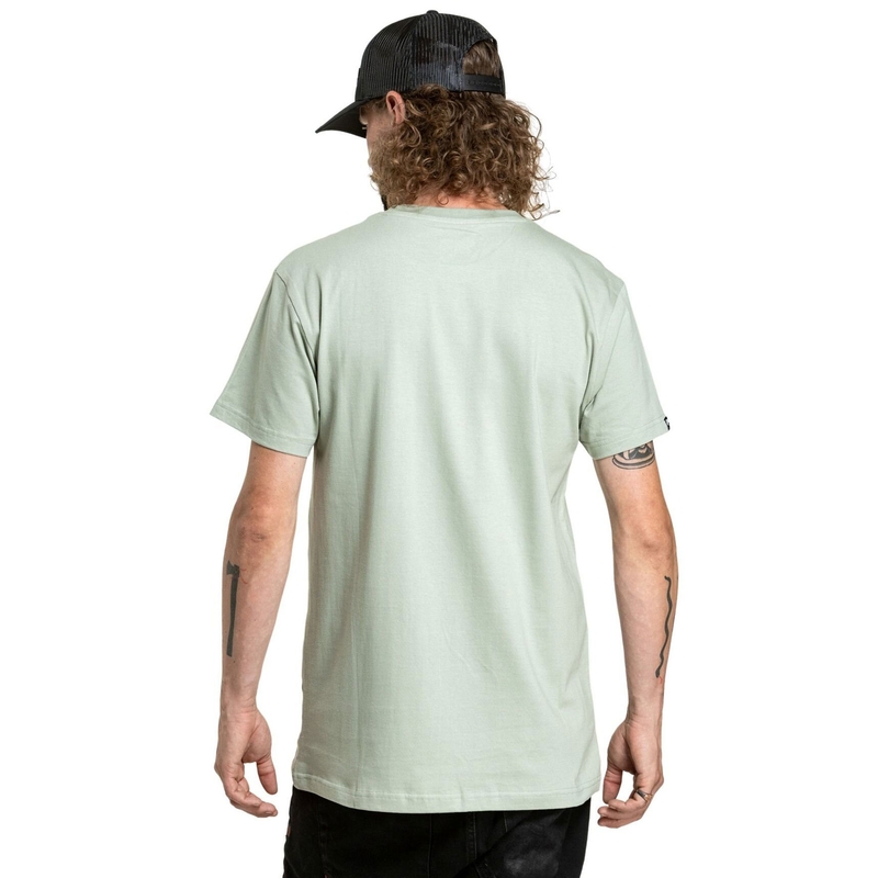 T-shirt Meatfly Fullface groen