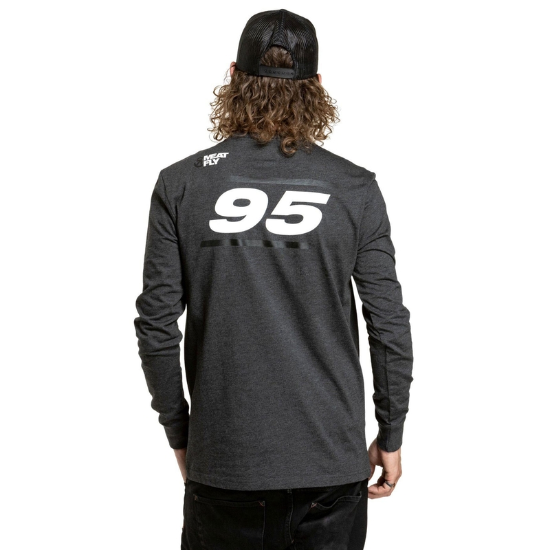 T-shirt met lange mouwen Meatfly Appex grijs