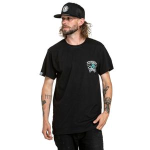 T-shirt Meatfly Whiskey Boy zwart