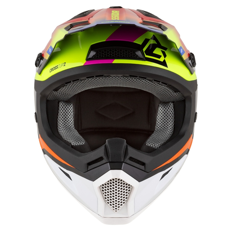 Motorcrosshelm Cassida Cross Cup 2 Napa parel multicolor