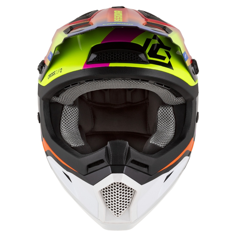 Cassida Cross Cup 2 Napa Pearl Multicolor Kinder Motorhelm