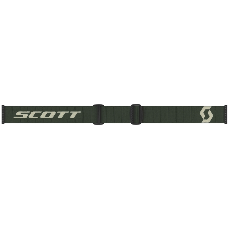 Motorcrossbril SCOTT Fury Enduro kaki met helder plexi