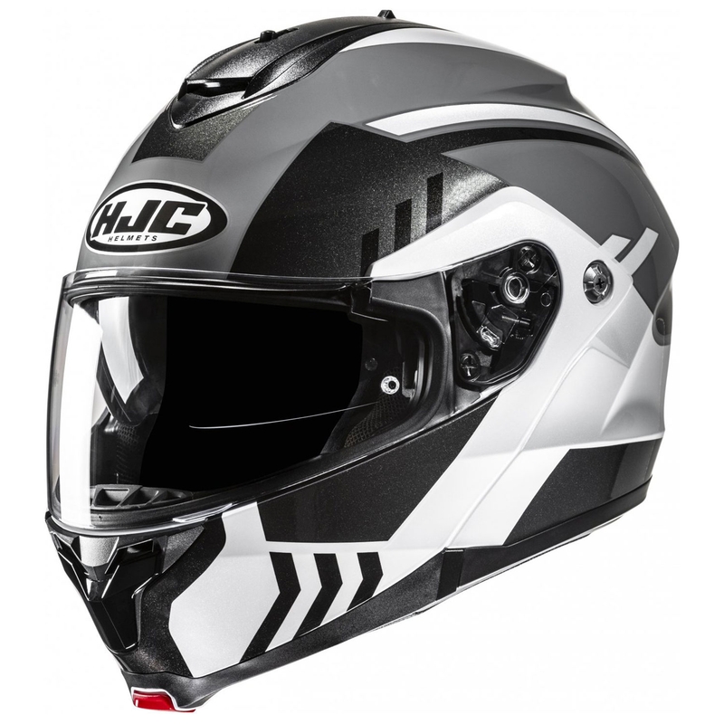 Flip-up motorhelm HJC C91N Kaon MC5 grijs-zwart-wit