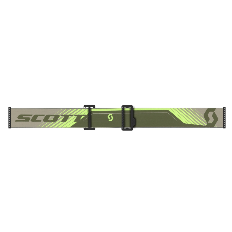 Motorcrossbril SCOTT Prospect 2.0 AMP khaki-fluo geel met gouden lens