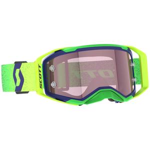 Motorcrossbril SCOTT Prospect 2.0 AMP paars-fluogeel met roze plexi