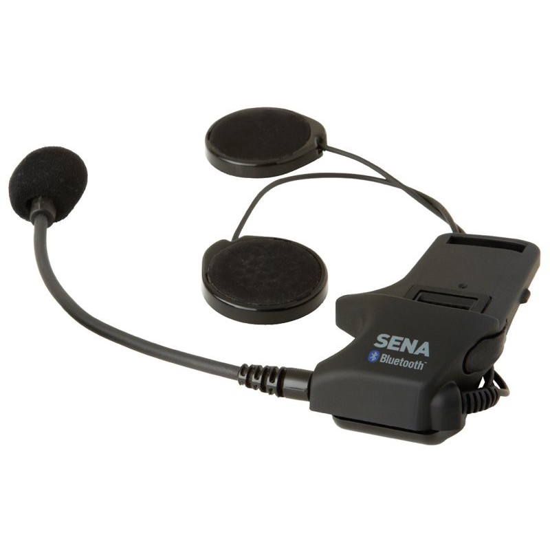 Helmbevestiging met accessoires voor Bluetooth-intercom SENA SMH10