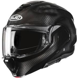HJC F100 Carbon Zwart Opvouwbare Motorhelm