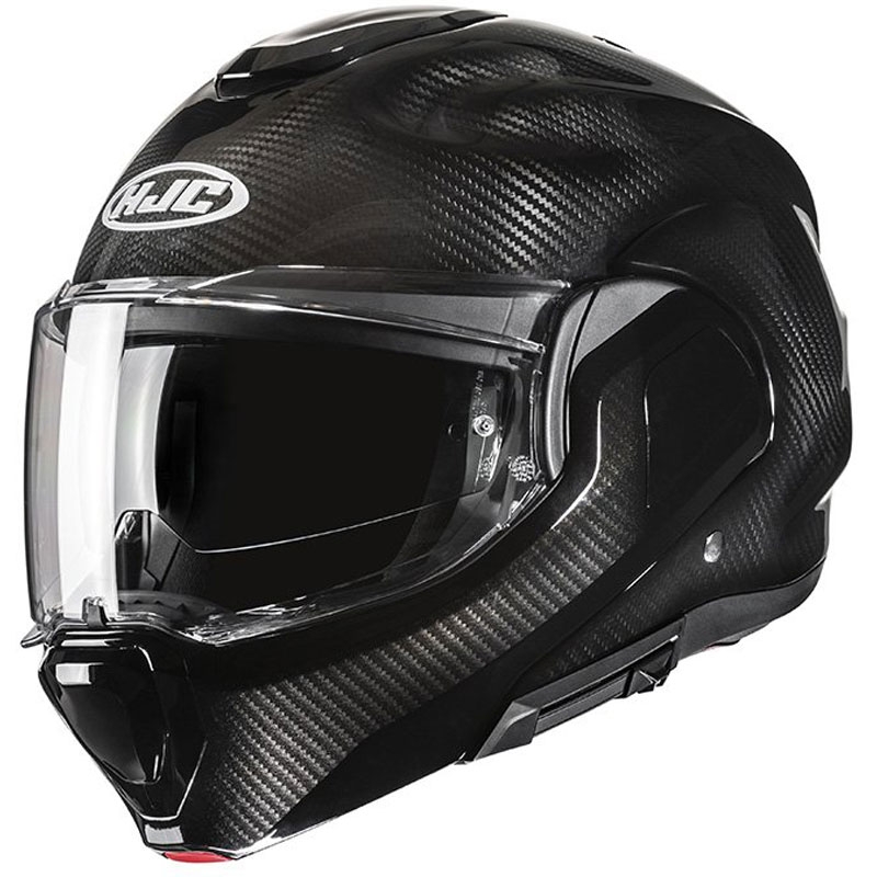 HJC F100 Carbon Zwart Opvouwbare Motorhelm