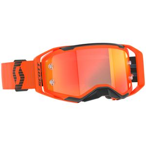 Motorcrossbril SCOTT Prospect 2.0 oranje-zwart met oranje gespiegeld plexi