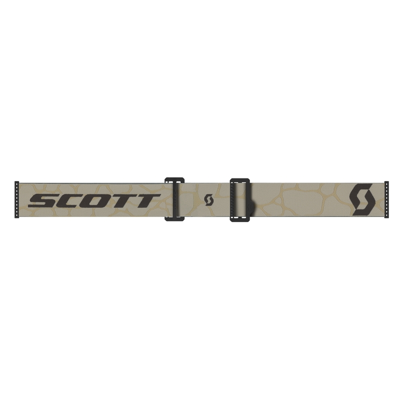 Motorcrossbril SCOTT Prospect 2.0 LS beige-bruin met grijs lichtgevoelig plexi