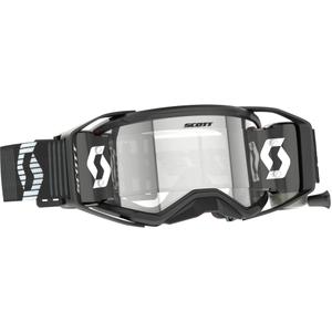 Motorcrossbril SCOTT Prospect 2.0 Super WFS zwart/wit met helder plexi