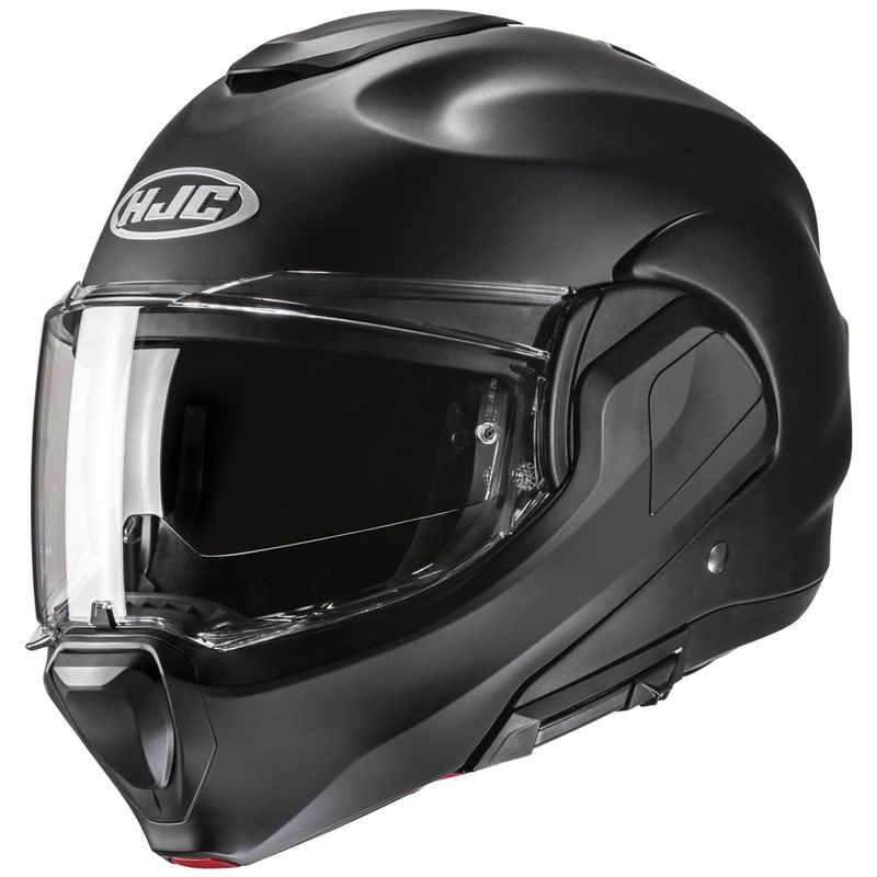 HJC F100 Solid Semi Flat Black Flip-Over Motorfietshelm