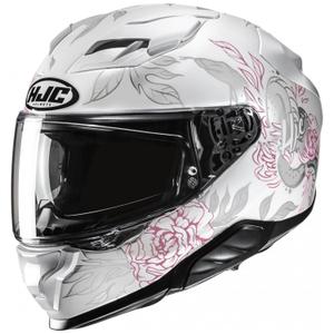 Integraalhelm HJC F71 Eliz MC8 wit-grijs