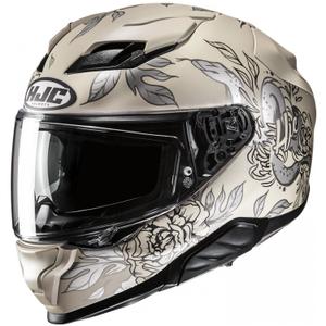 Integraalhelm HJC F71 Eliz MC9SF beige-grijs
