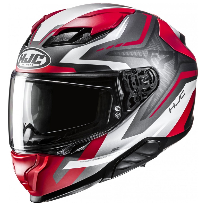 Integraalhelm HJC F71 Fes MC1SF grijs-rood-wit