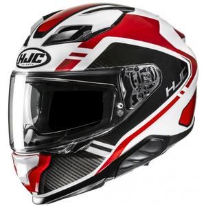 Integraalhelm HJC F71 Tozz MC1 wit-rood-zwart
