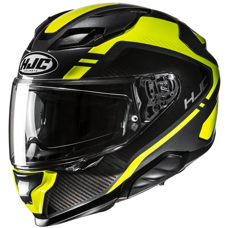 HJC F71 Tozz MC3H zwart-fluo geel integraal motorhelm