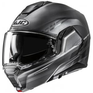 HJC i100 Sysma MC5SF grijs opklapbare motorhelm