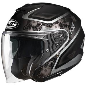Open motorhelm HJC i31 Iona MC5 zwart-grijs