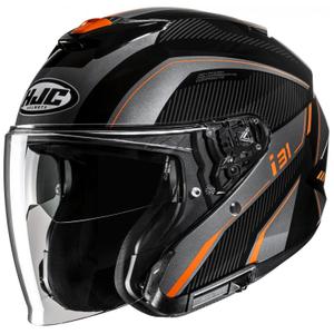 Open motorhelm HJC i31 Reno MC7 zwart-grijs