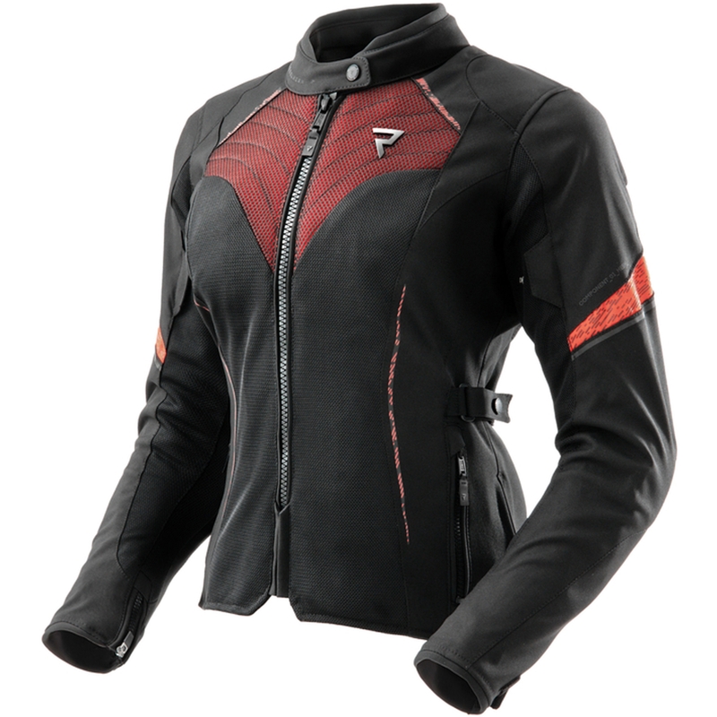 Damesjas Rebelhorn Jax zwart met rood