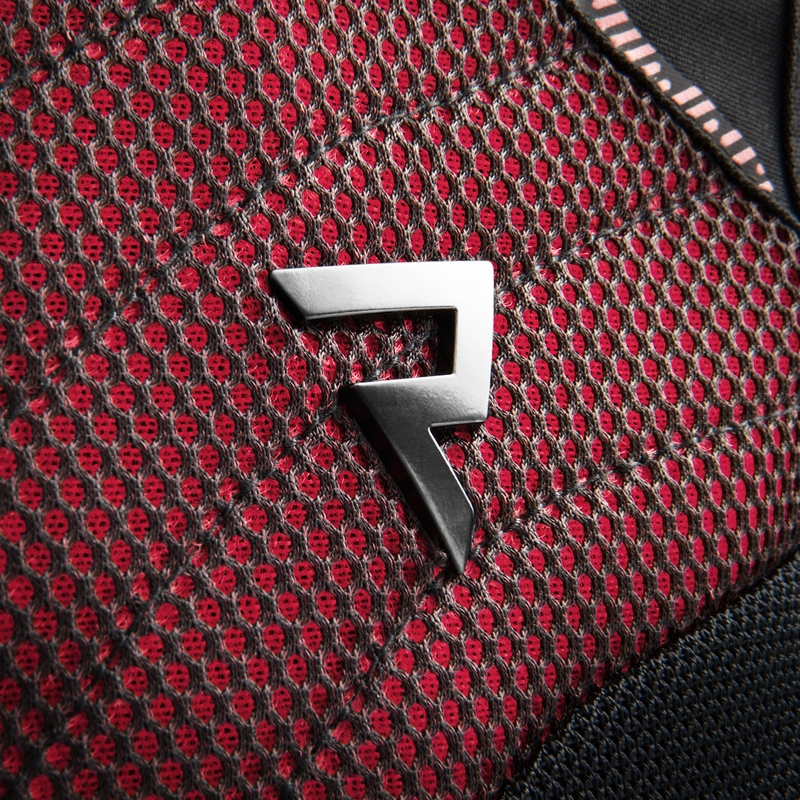 Damesjas Rebelhorn Jax zwart met rood