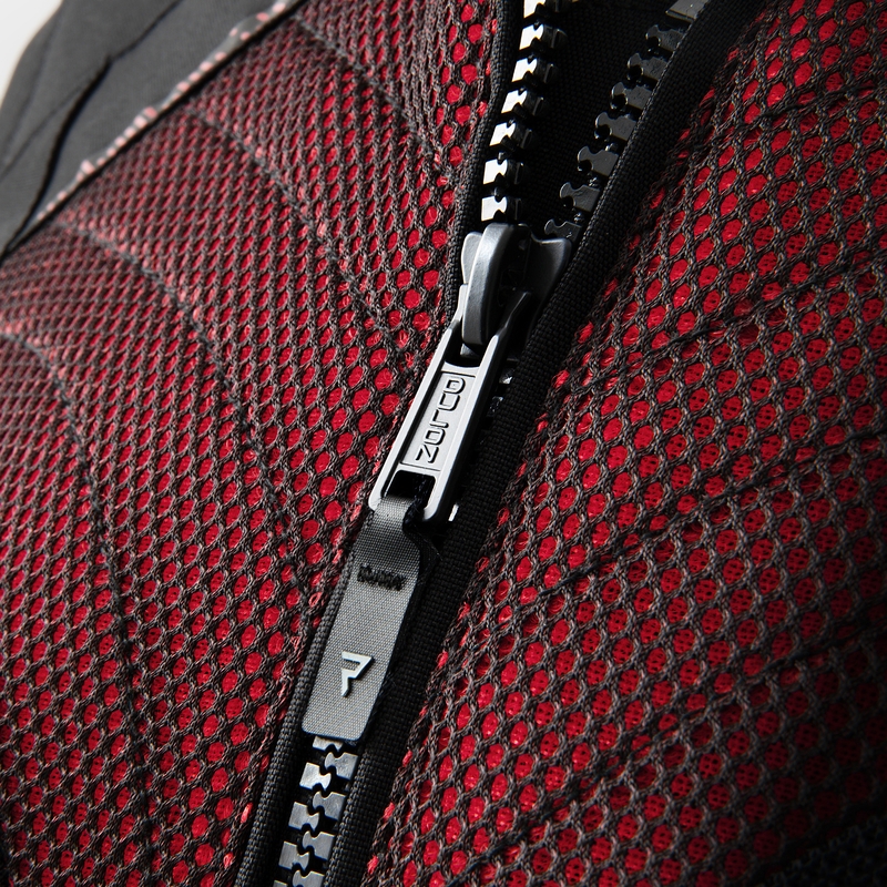 Damesjas Rebelhorn Jax zwart met rood