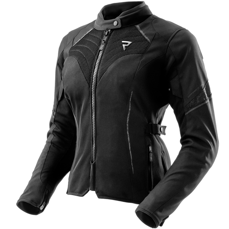 Dames motorjack Rebelhorn Jax zwart