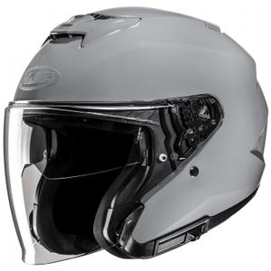 Open motorhelm HJC i31 effen grijs