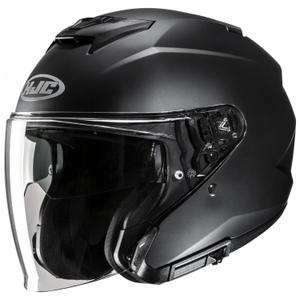 HJC i31 Solid Semi Flat Open Helm Zwart
