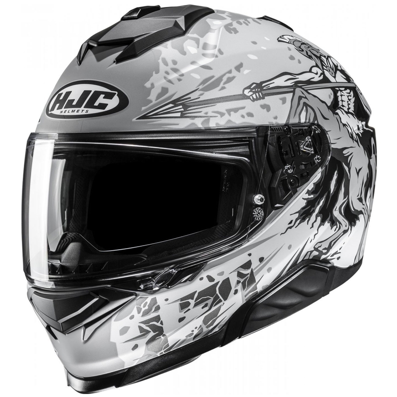 Integraalhelm HJC i71 Taurus MC10SF grijs-zwart