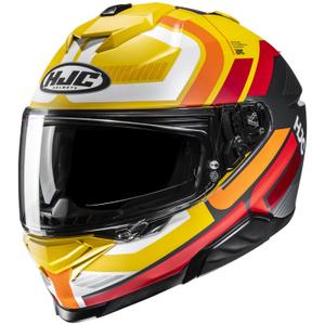 Integraalhelm HJC i71 Viz MC3SF geel-rood-zwart